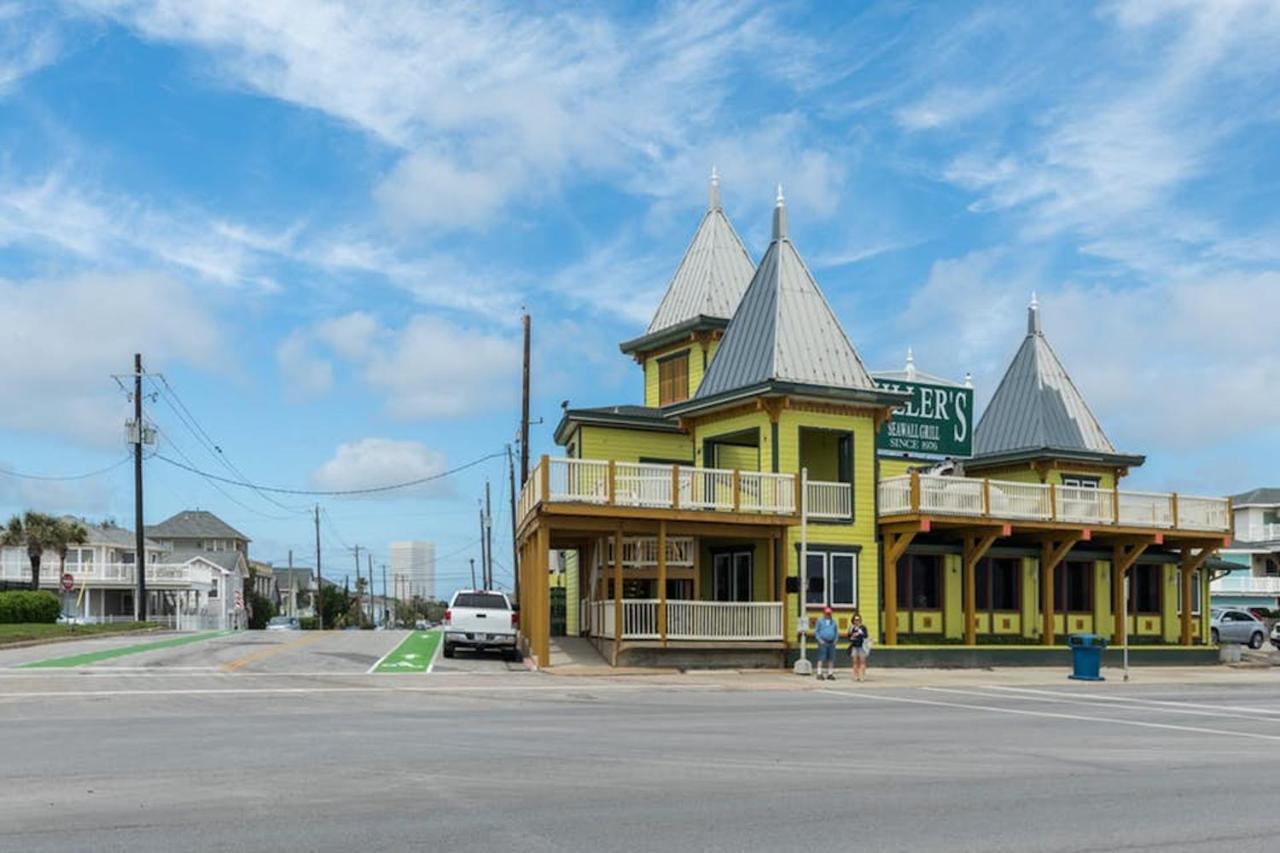 The Breezy Bungalow Galveston Esterno foto